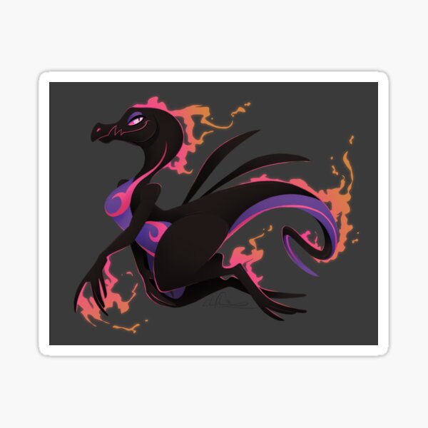Fiery Sticker