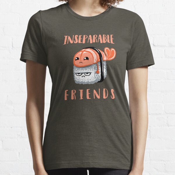 Inseparable Friends Shrimp Sushi Essential T-Shirt
