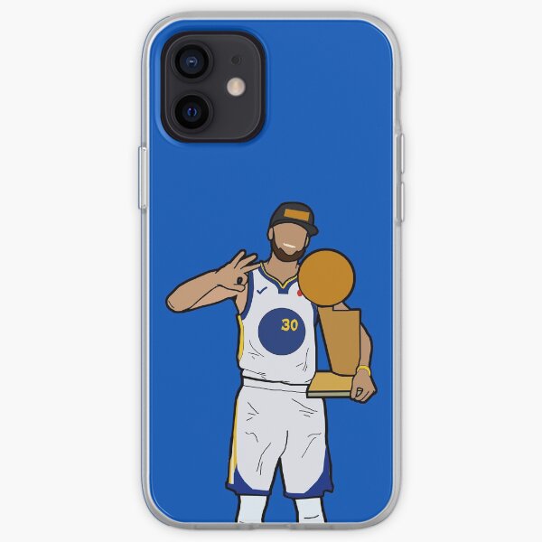 Steph Curry Championship Trophy - Golden State Warriors iPhone Soft Case