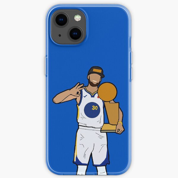 Steph Curry Championship Trophy - Golden State Warriors iPhone Soft Case