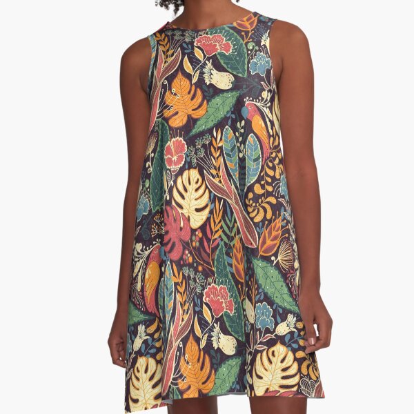 Bohemian Paradise A-Line Dress