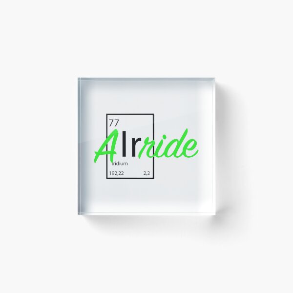 Item preview, Airride Air Suspension Periodic Table Text Design designed and sold by KleinJenny.