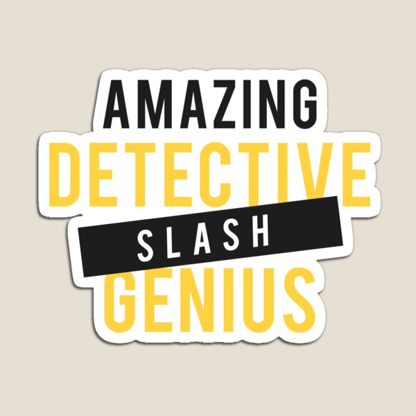 Artikel-Vorschau von Erstaunlicher Detektiv SLASH Genius, designt und verkauft von Britt Buzan.