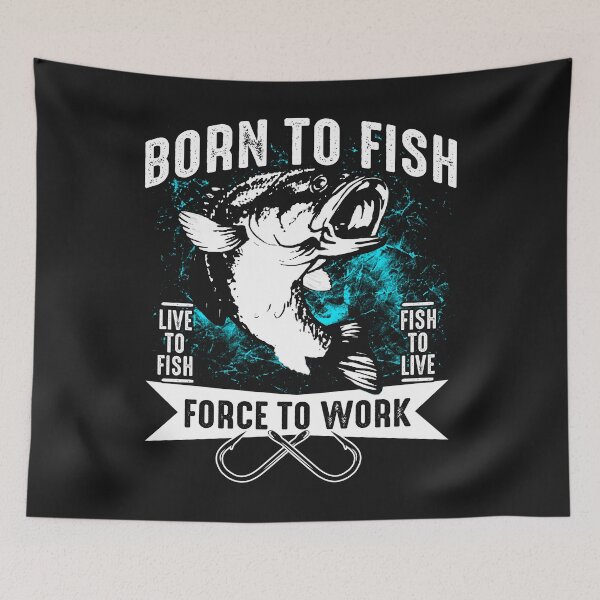 Item preview, Born to Fish designed and sold by dtino.