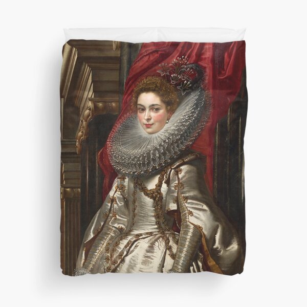 Rubens, anno 1606, "Marchesa Brigida Spinola Doria",from ORIGINAL painting, Courtesy of The National Gallery of Art, Washington DC,USA Duvet Cover