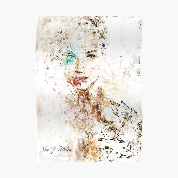 Jen Splatter Poster