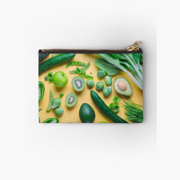 Item preview, Green food on yellow background designed and sold by Alita  Ong.