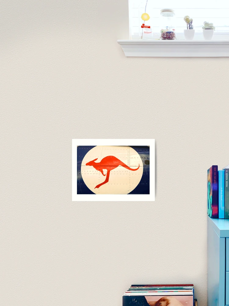 Thumbnail 2 of 3, Art Print, Red Roo 2 designed and sold by evolutionx.
