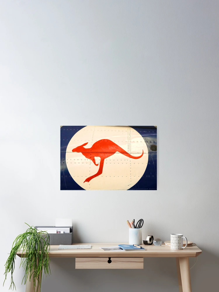Thumbnail 2 of 3, Poster, Red Roo 2 designed and sold by evolutionx.