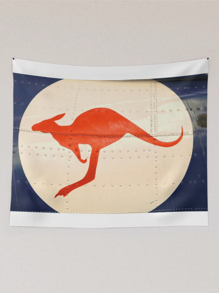 Thumbnail 2 of 3, Tapestry, Red Roo 2 designed and sold by evolutionx.