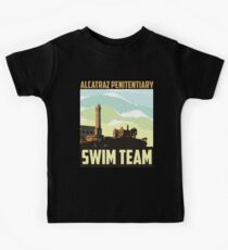 Camiseta para niños Regalo de arte del equipo de natación de lujo de Alcatraz