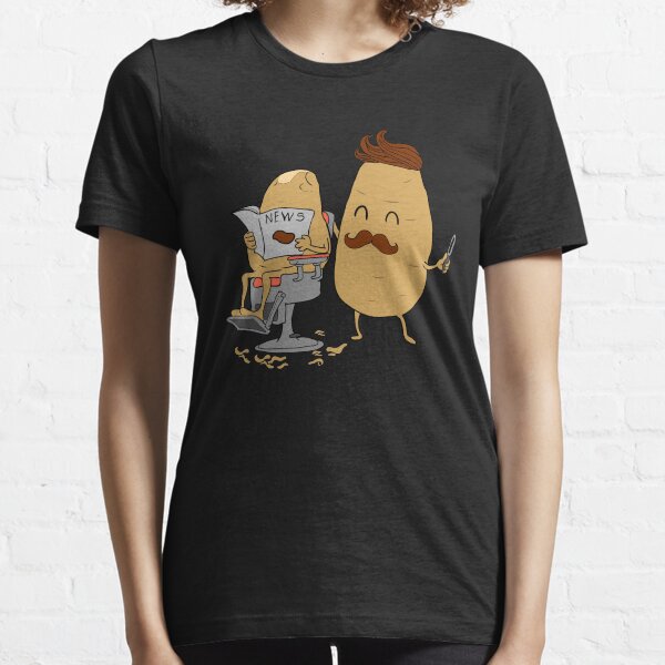 Peluquero lindo de la patata Camiseta esencial