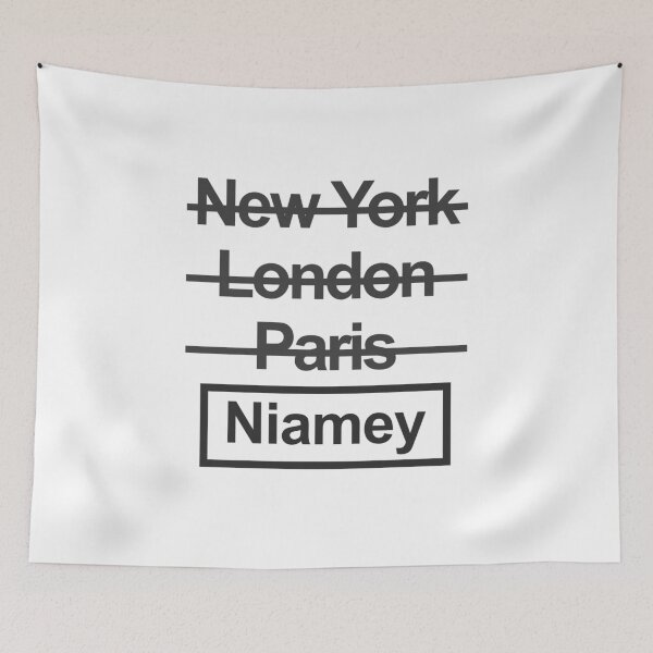 Item preview, Niger Niamey City Text design designed and sold by GetItGiftIt.