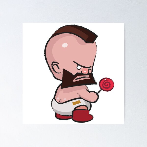 Zangief Poster for Sale by Ghostach