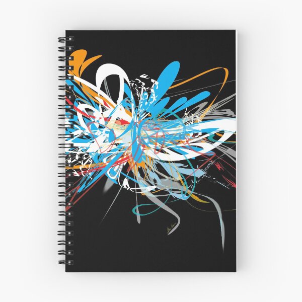 Item preview, Blue, red, orange, black by mjvision Mia Niemi designed and sold by mjvisiondesign.