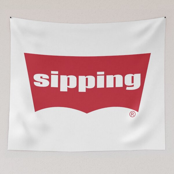 Item preview, Sipping Words Millennials Use Spilling The Tea designed and sold by ProjectX23.