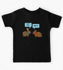 Mein Hintern tut der Kunst weh Lustige Osterhasenliebhaber Kinder T-Shirt