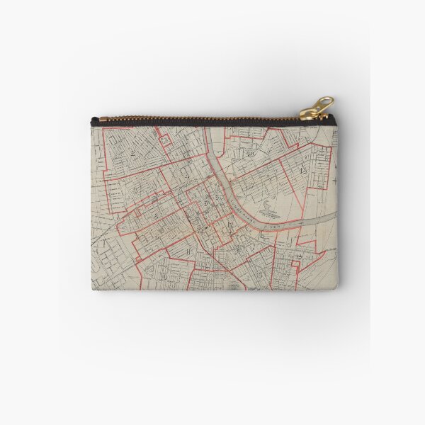 Item preview, Vintage Map of Nashville TN (1891) designed and sold by BravuraMedia.