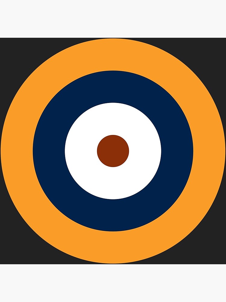 "Royal Air Force Historical Roundel Type A.1 1937 1939" Art Print