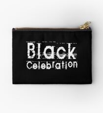 Black Celebration by Chillee Wilson Studio Pouch