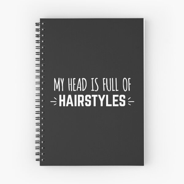 Item preview, My head is full of HAIRSTYLES designed and sold by jazzydevil.