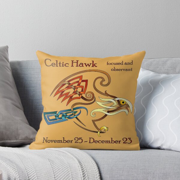 Item preview, Celtic Knot Hawk Birthsign designed and sold by KnotYourWorld.