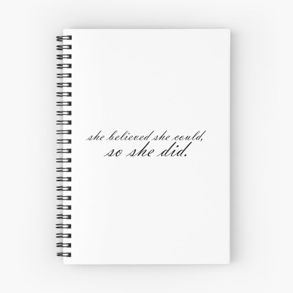 Item preview, she believed she could, so she did - R.S. Grey designed and sold by Cravagnati.