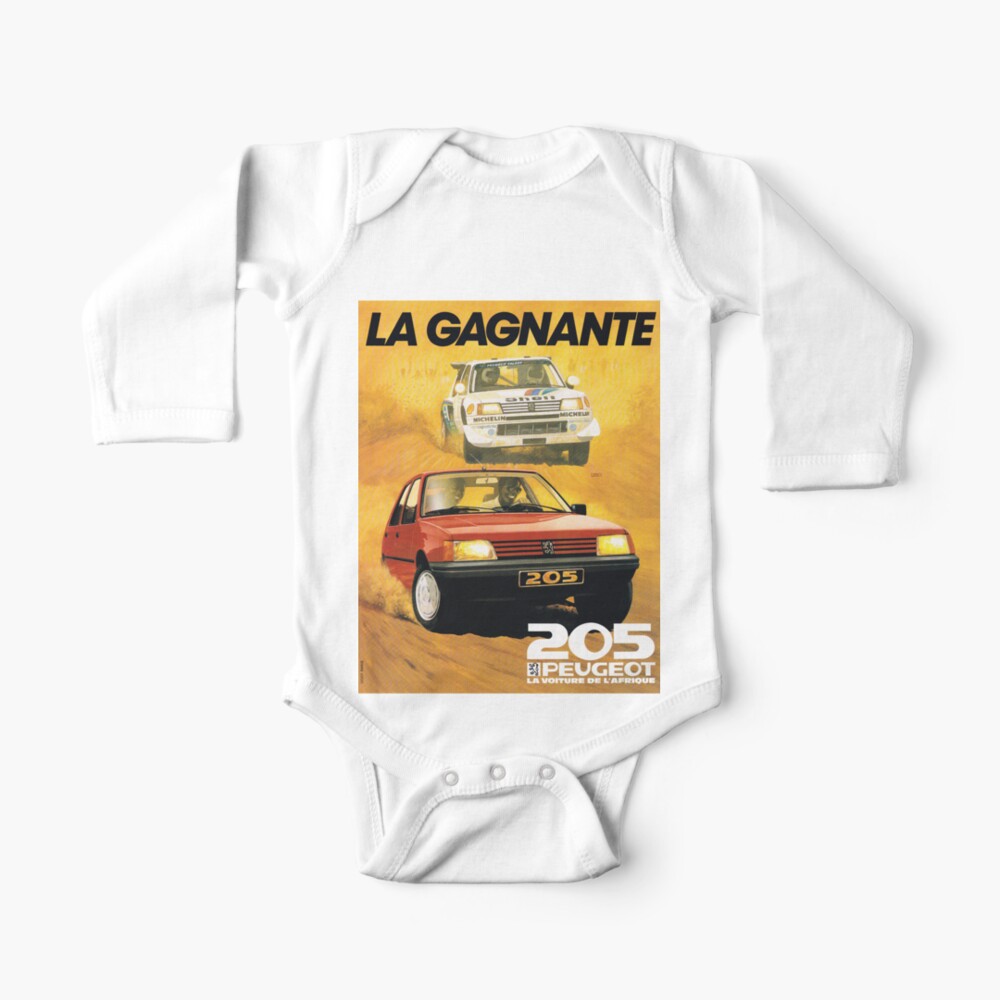 Peugeot 5 Baby One Piece By Throwbackmotors Redbubble