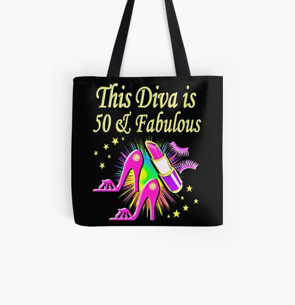 Queens Are Born In 1968 Birthday Tote Bag Funny Gift 50th Fifty Shopper