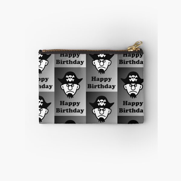 Artikelvorschau, Pirate Happy Birthday Greeting Card by Chillee Wilson entworfen und verkauft von ChilleeWilson.