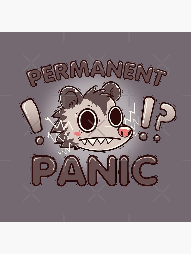 Thumbnail 2 of 2, Tote Bag, Permanent Panic Opossum designed and sold by TechraNova.