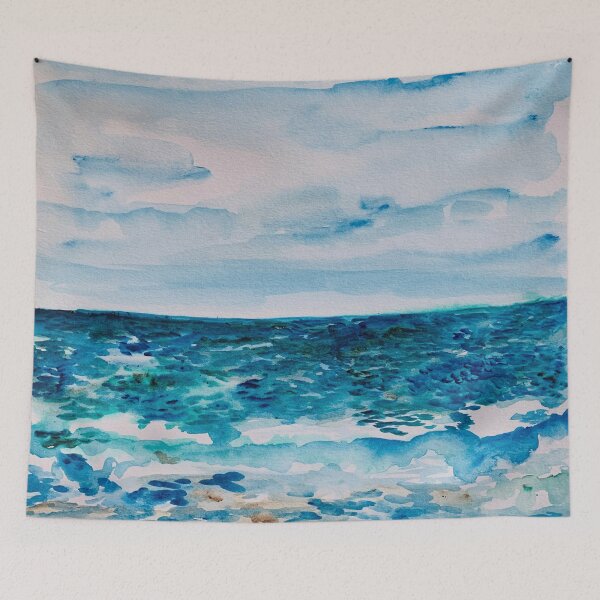 Item preview, Cabo Beach Mexico Watercolor #1 designed and sold by ANoelleJay.