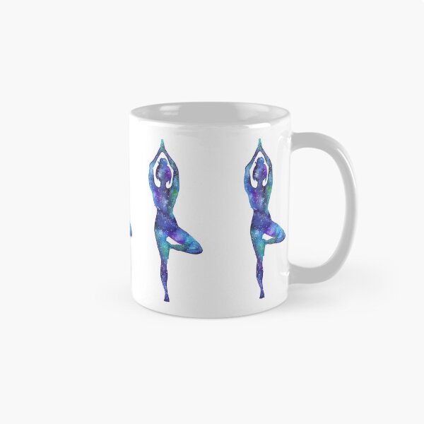 Item preview, Tree pose - yoga galaxy designed and sold by Aurora Gritti.