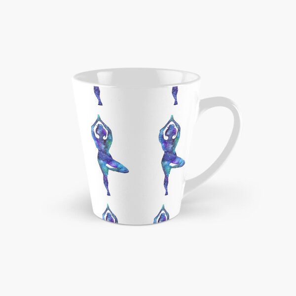 Item preview, Tree pose - yoga galaxy designed and sold by Aurora Gritti.