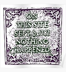 A memorable event Poster