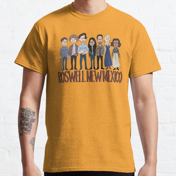 Roswell New Mexico Cast Cartoon Classic T-Shirt