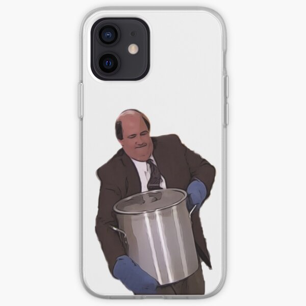 Binging with Babish: famous chili The Office us, digital artwork, cartoon art iPhone Soft Case
