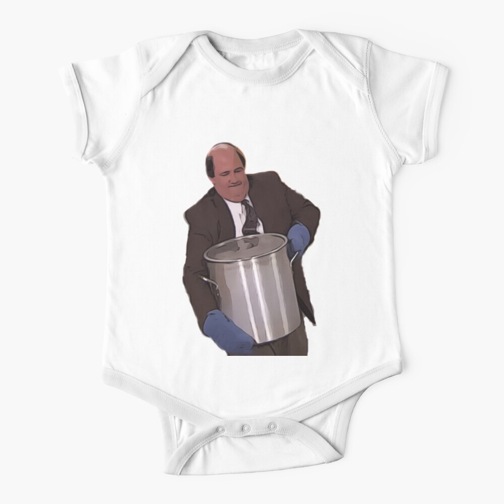 Binging with Babish: famous chili The Office us, digital artwork, cartoon art Baby One-Piece