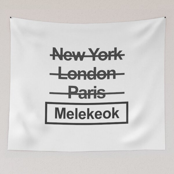Item preview, Palau Melekeok City Text design designed and sold by GetItGiftIt.