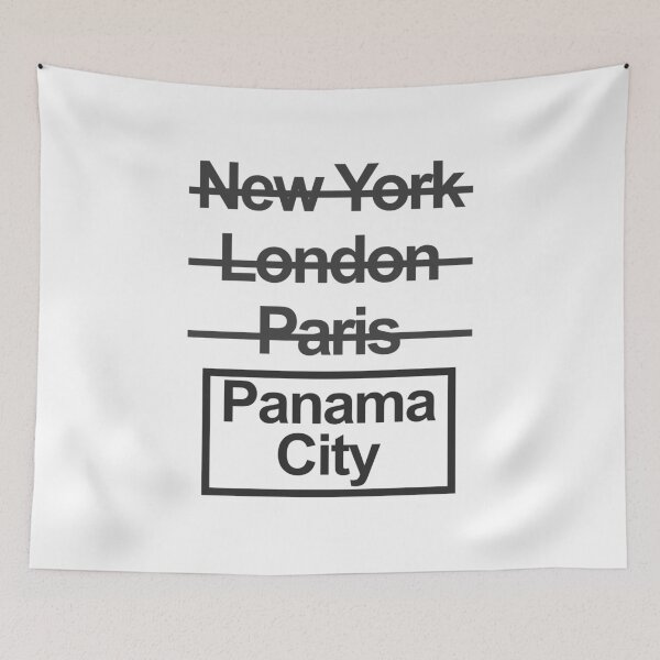 Item preview, Panama City Text design designed and sold by GetItGiftIt.