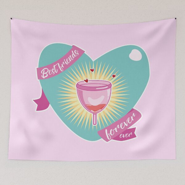 Item preview, Menstrual Cup is a best friend forever and ever ever designed and sold by TrashTante.
