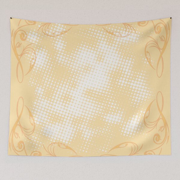 Item preview, Orange Floral Swirl Vintage designed and sold by livianasgifts.