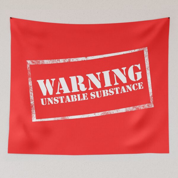 Item preview, Warning: Unstable Substance designed and sold by BethsdaleArt.