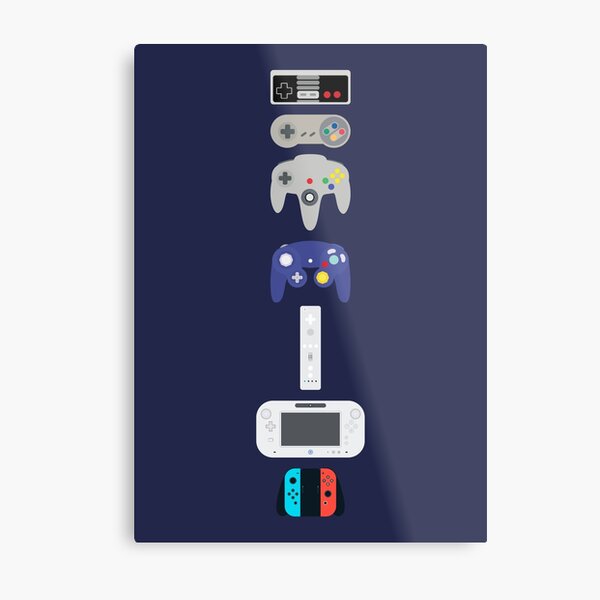 Evolution de Nintendo Impression métallique