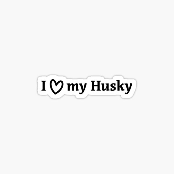 Artikel-Vorschau von Ich liebe meinen Husky, designt und verkauft von occultart.