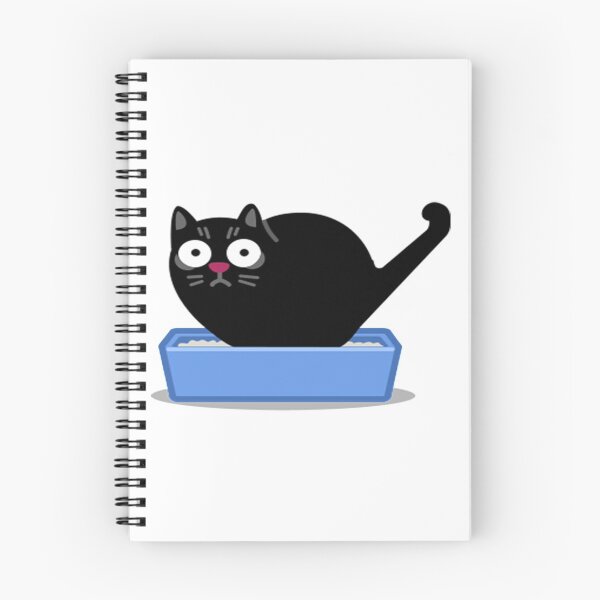 Item preview, Black Cat in litter box designed and sold by Pam069.