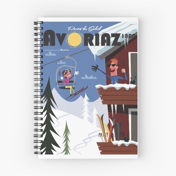 Item preview, Avoriaz Poster designed and sold by GAGodel.
