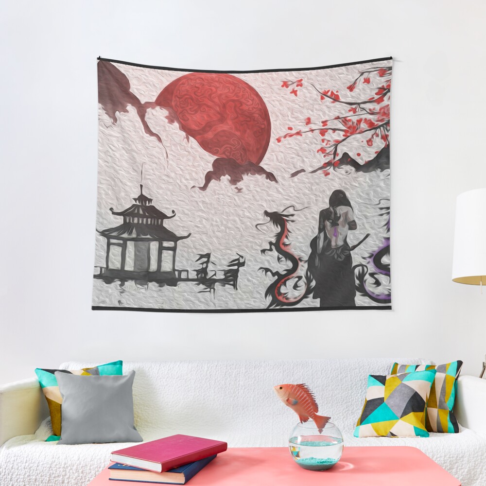 "Oriental Culture" Tapestry for Sale by ZuleYang  Redbubble