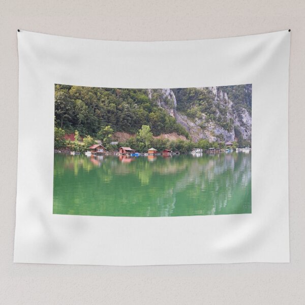 Item preview, floating houses on Drina river Serbia   designed and sold by goceris.