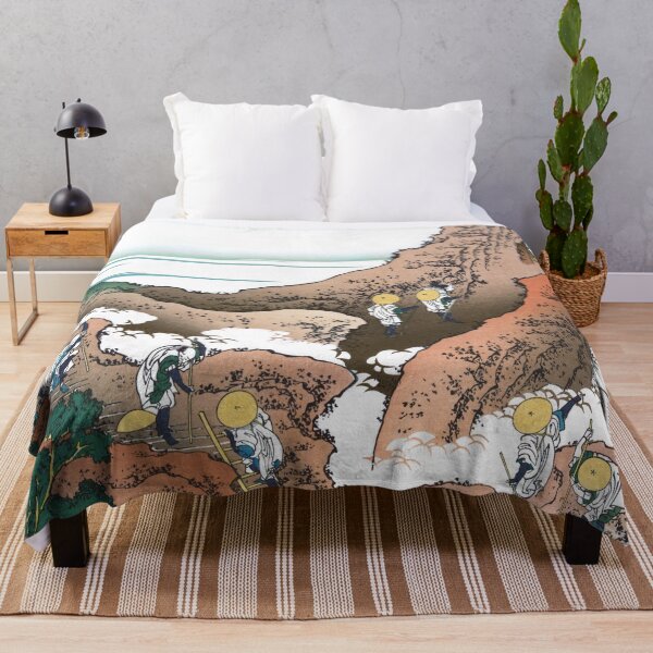 Item preview, Climbing on Fuji by Katsushika Hokusai designed and sold by Takeda-art.